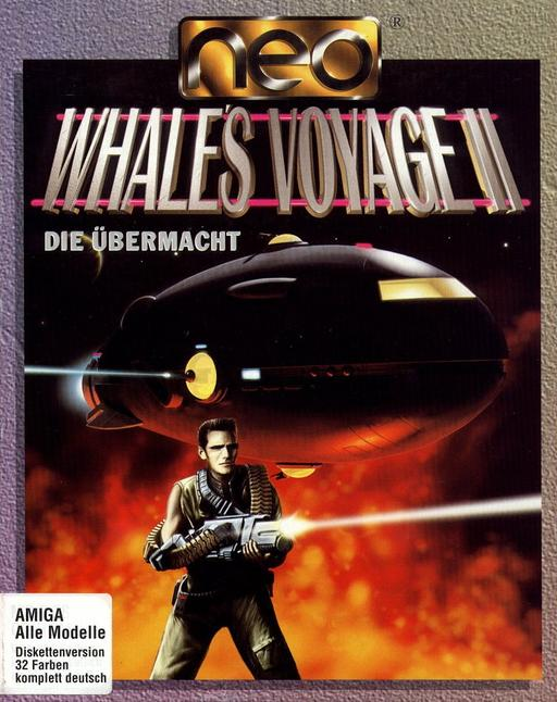 Whale's Voyage 2 box art for Amiga